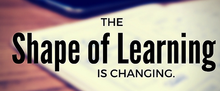 the shape of learning is changing
