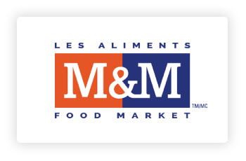 M&M Food Market logo