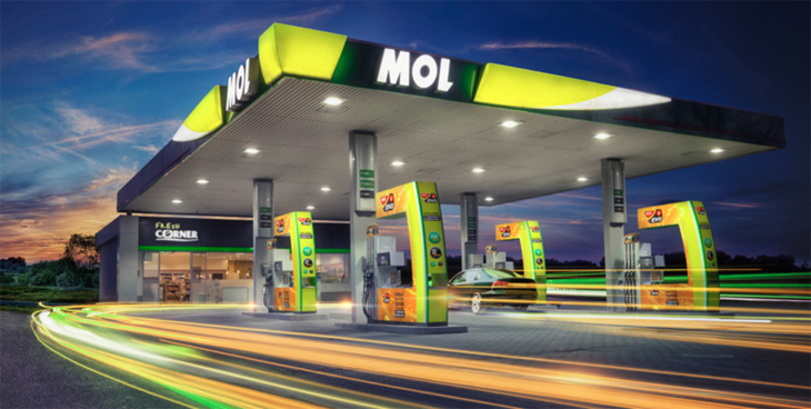 MOL Group gas station