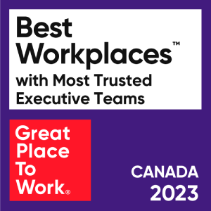 2023 Best Workplace with Most Trusted Executive Team