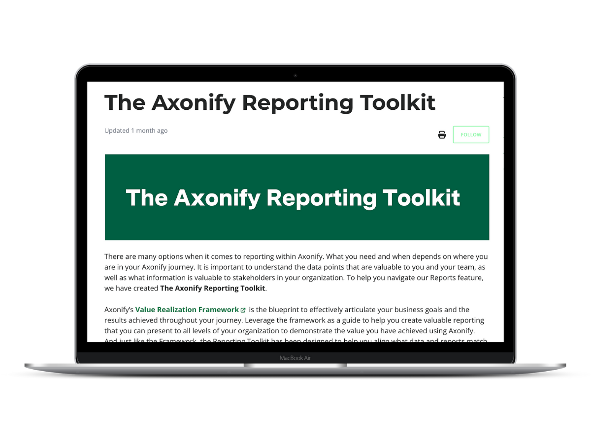 Axonify Reporting Toolkit