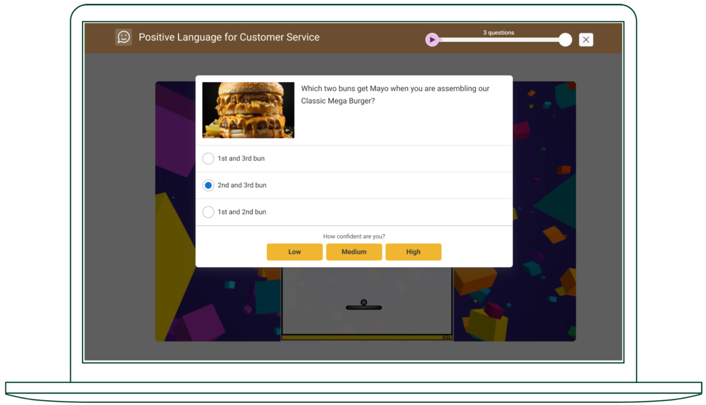 Foodservice Reinforcement Training