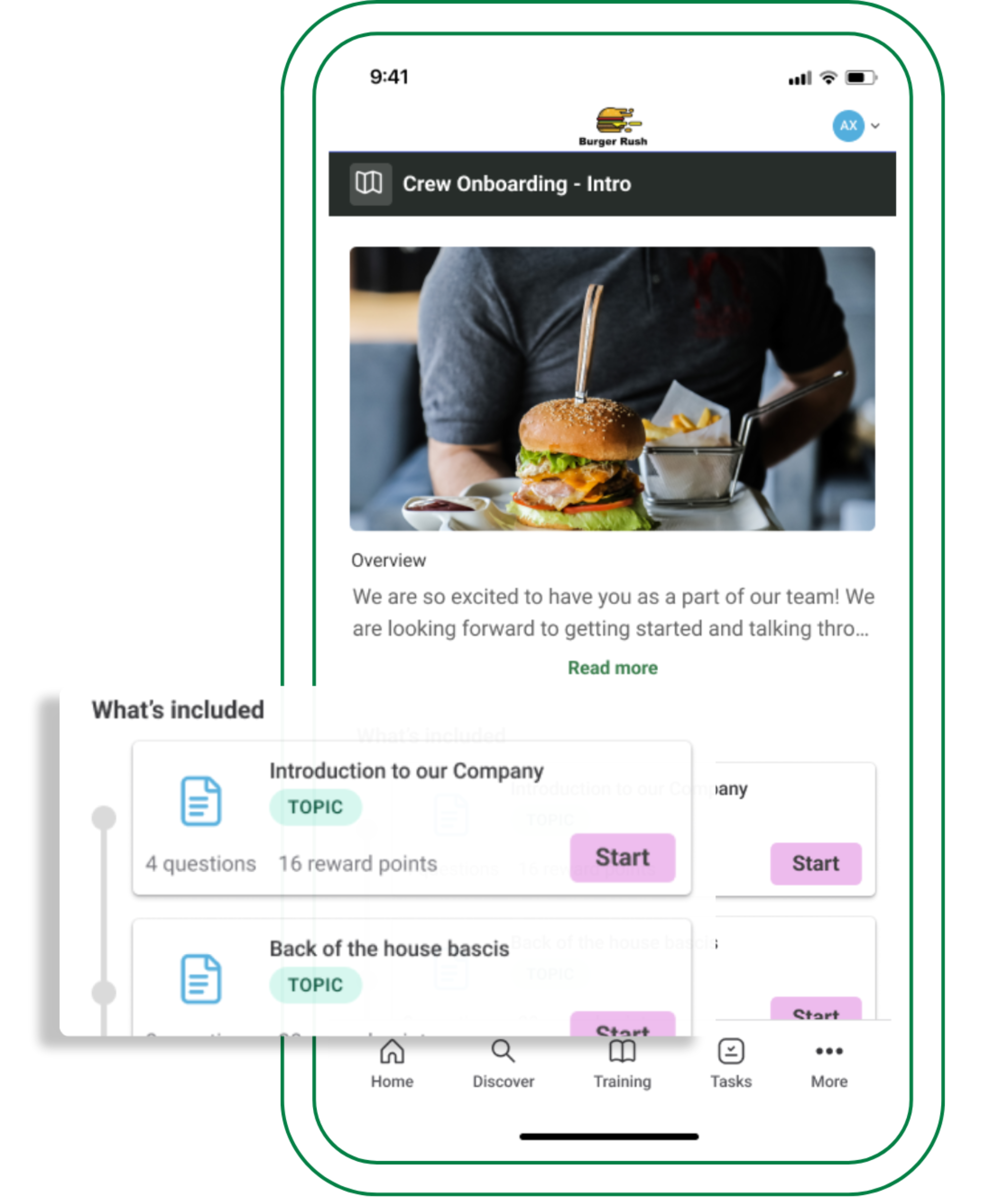 Crew Onboarding Path