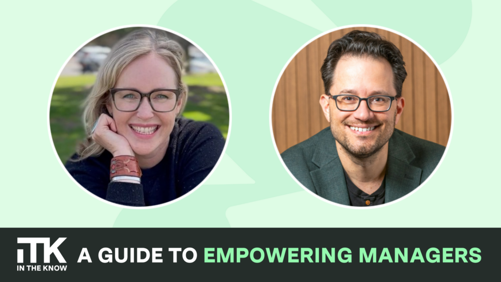 In the Know: A guide to empowering managers