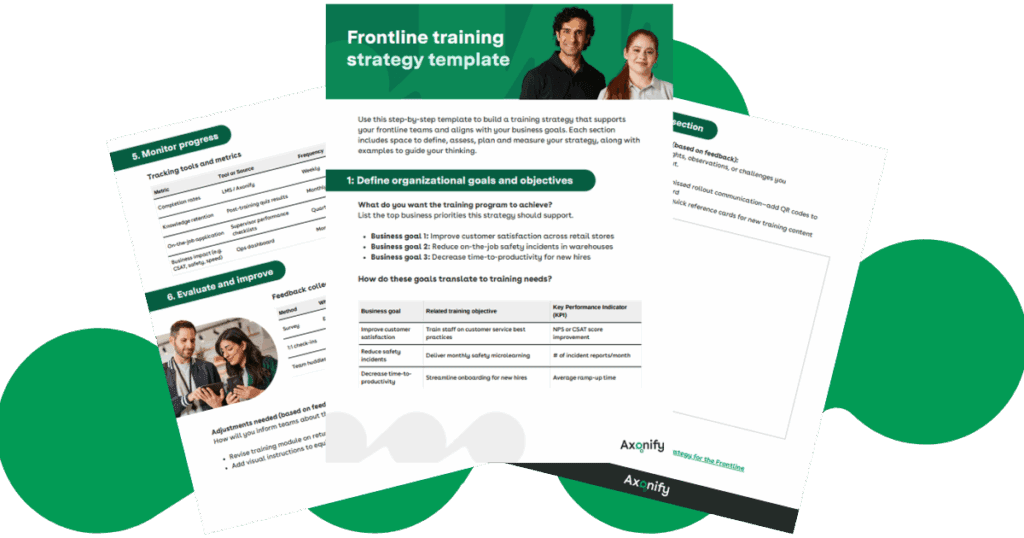 Frontline Training Strategy Template