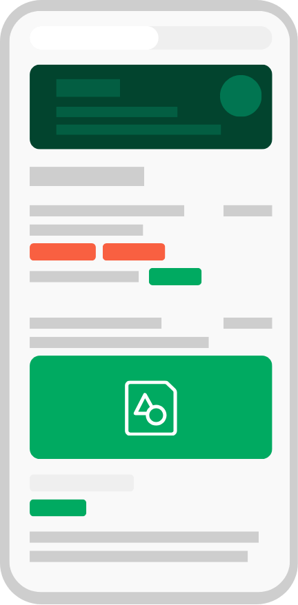 Screenshot of a frontline employee's task list on a mobile device