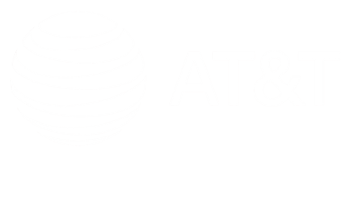 AT&T Logo White