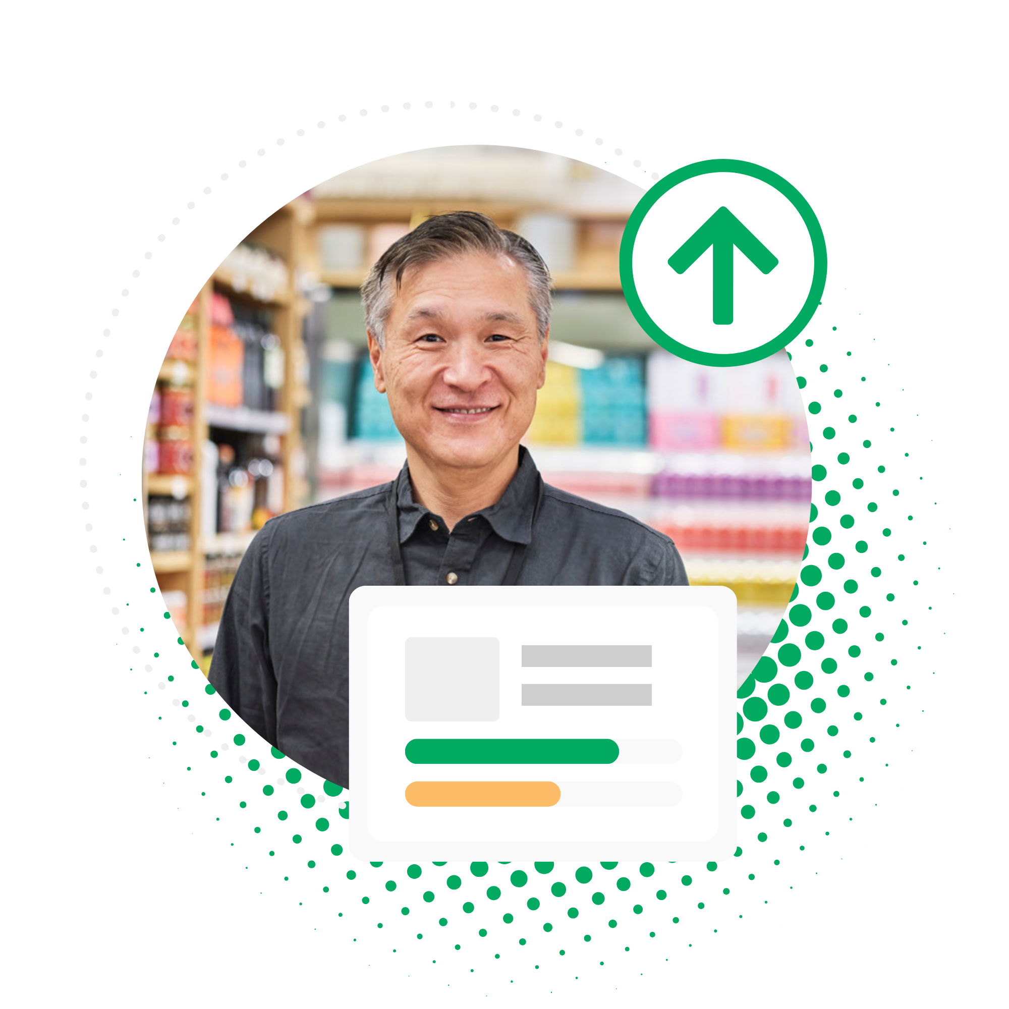 Photo of a retail manager