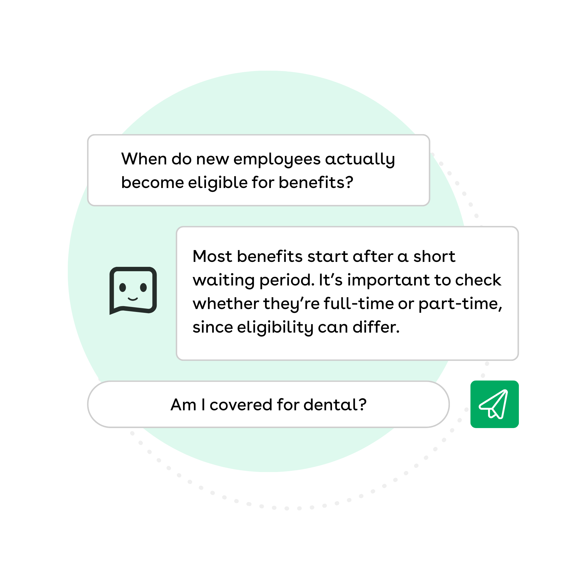 Illustration of AI-powered guidance in Axonify