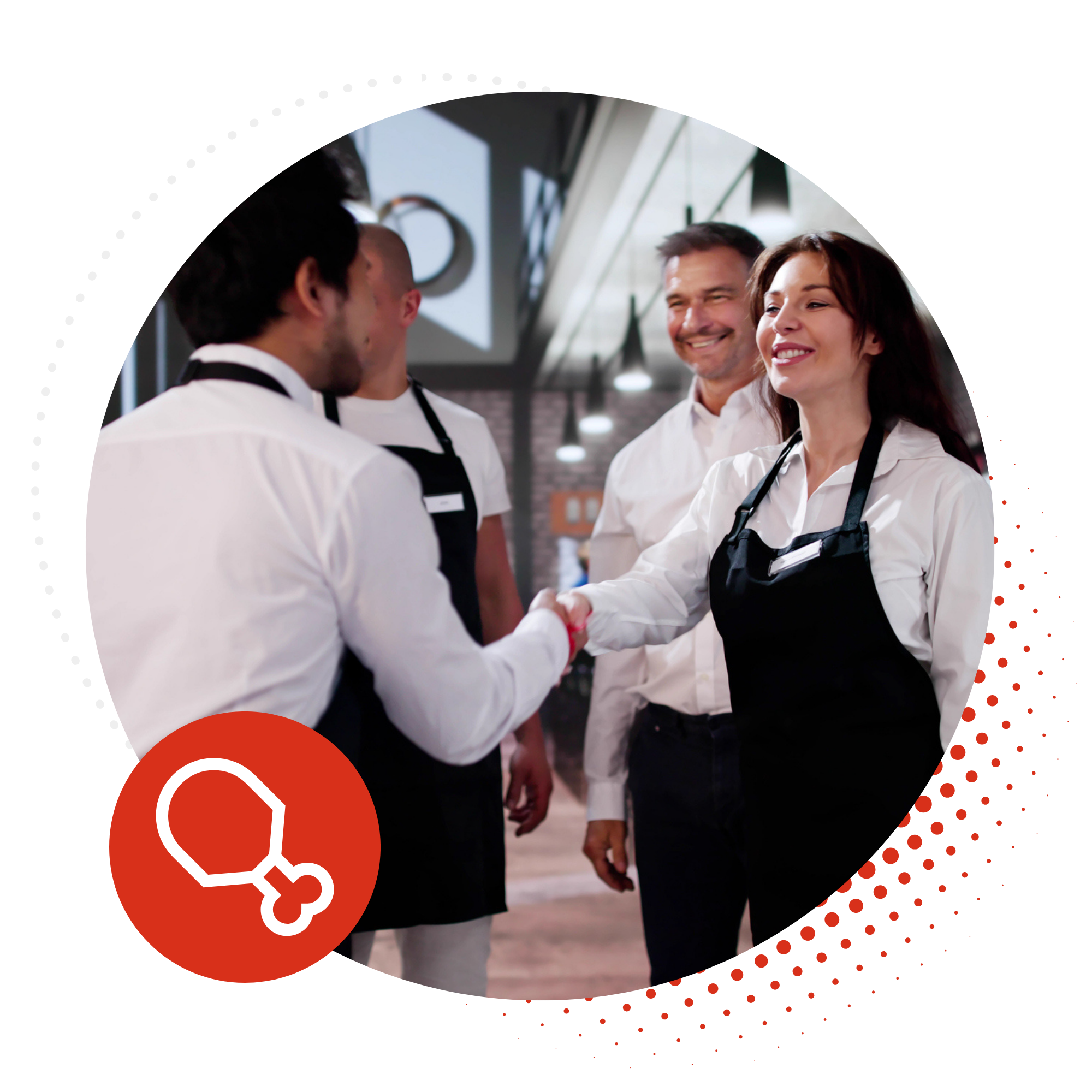Restaurant team onboarding and welcoming new hires